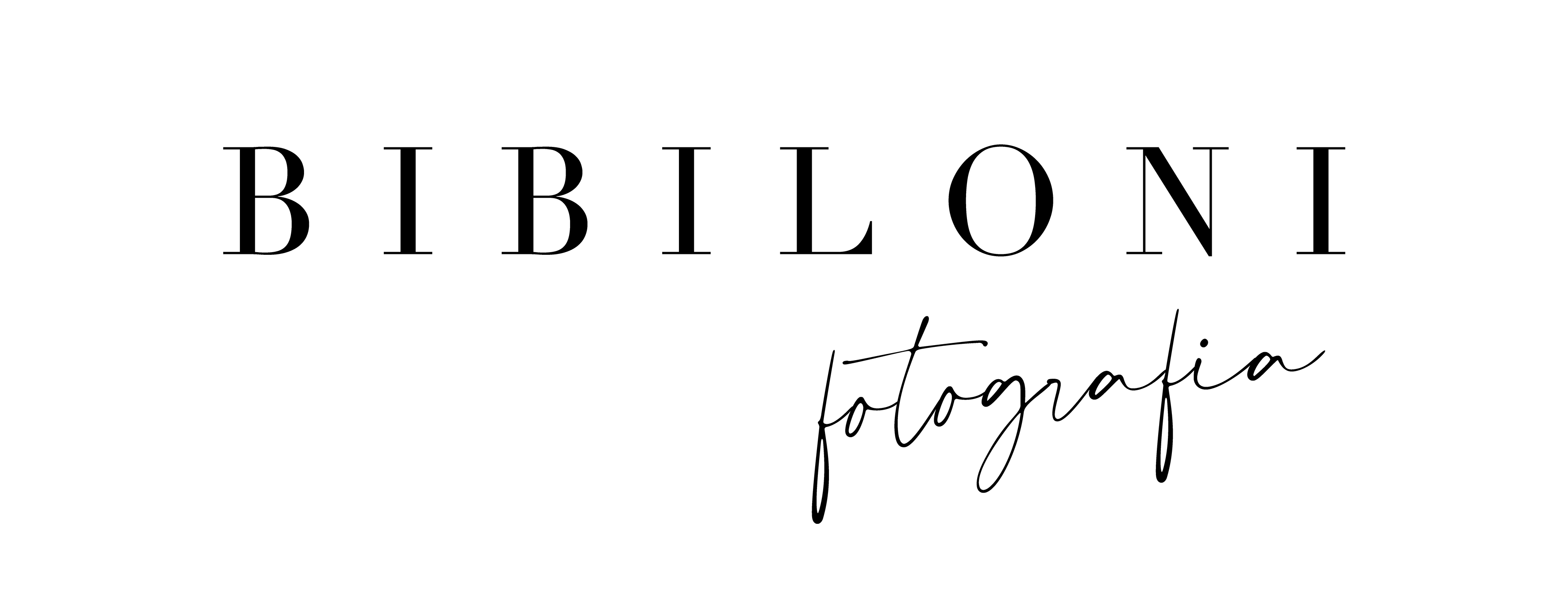 Logotipo principal de Bibiloni Fotografia